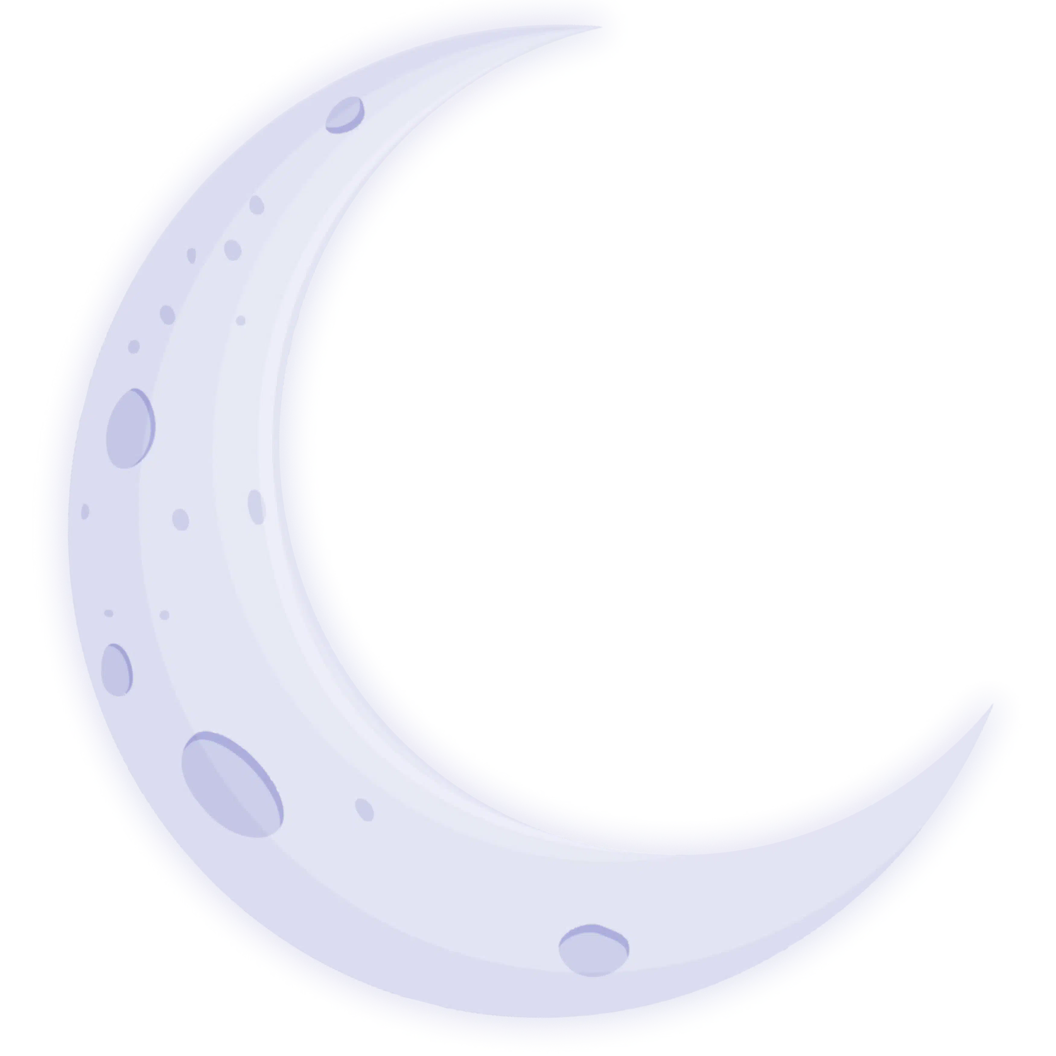 Decorative moon