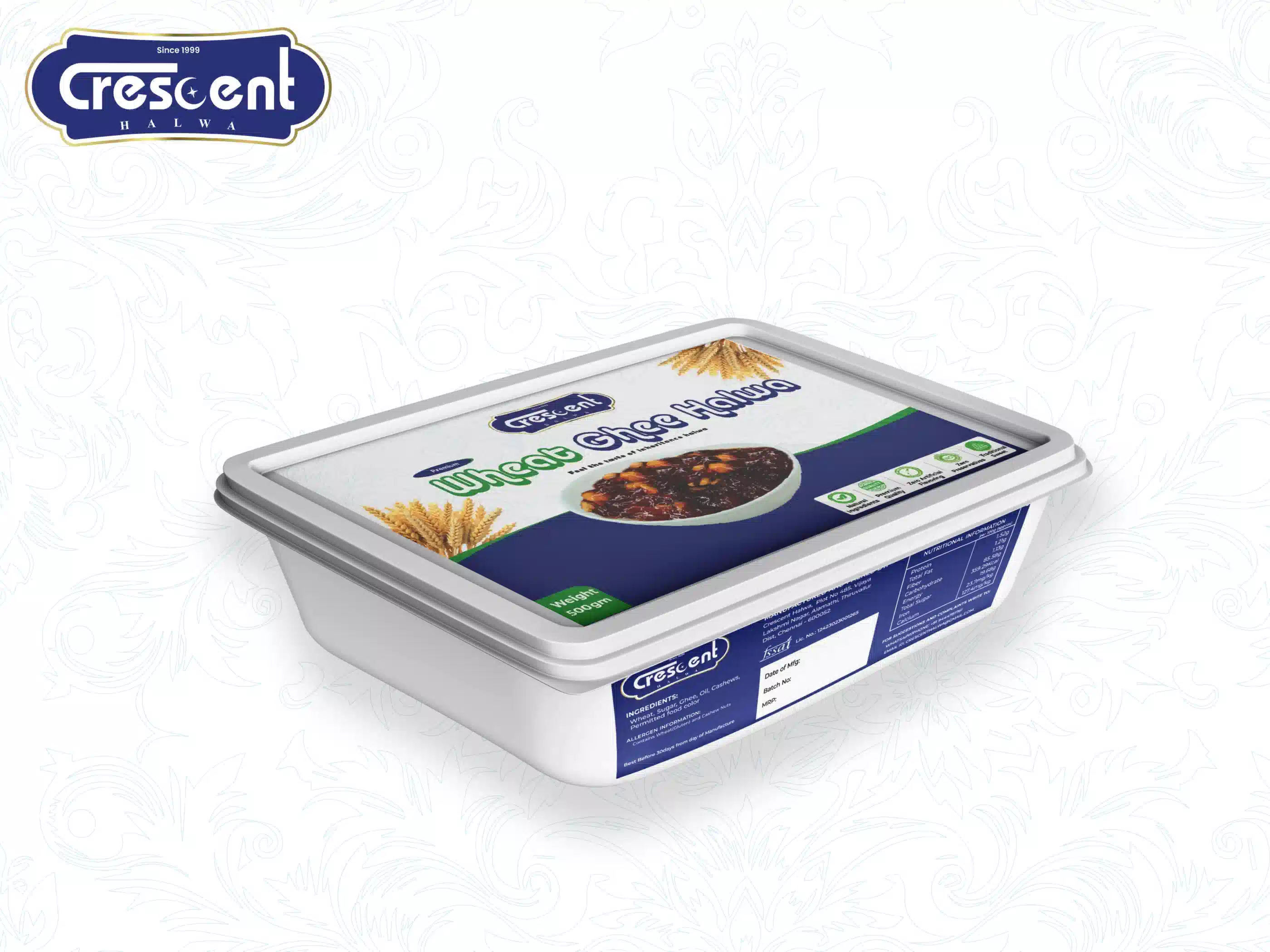 Crescent Halwa gift boxes for Moscoth and Karupatti wheat halwa