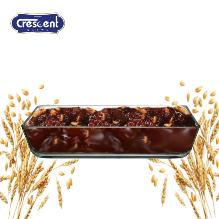 Crescent Halwa bulk sweet manufacturing process with traditional firewood cooking